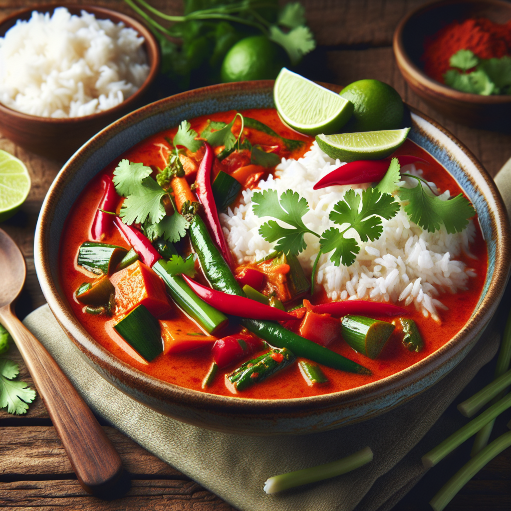 Budget-Friendly Red Thai Curry: A Simple 4-Ingredient Recipe for Busy Parents