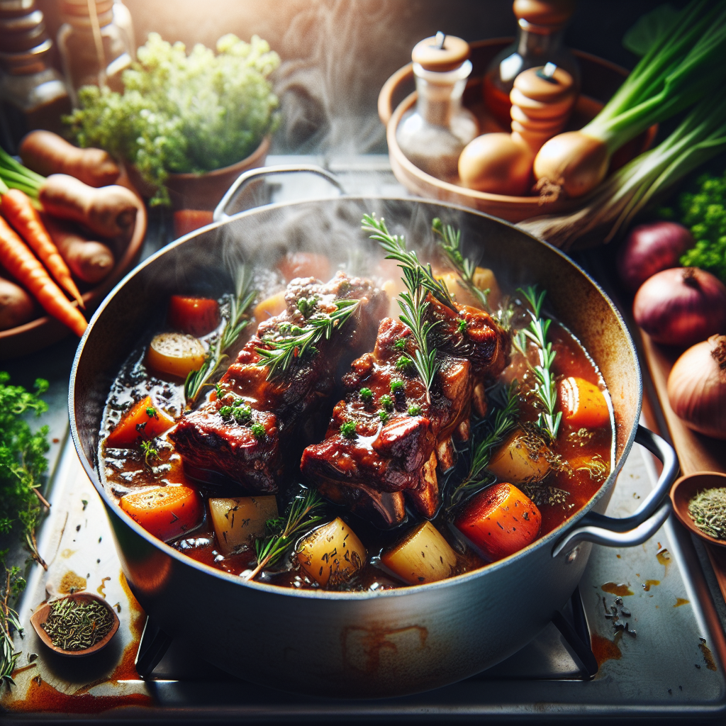 Delicious Stovetop Braised Pork Ribs: Easy Recipe for Busy Parents