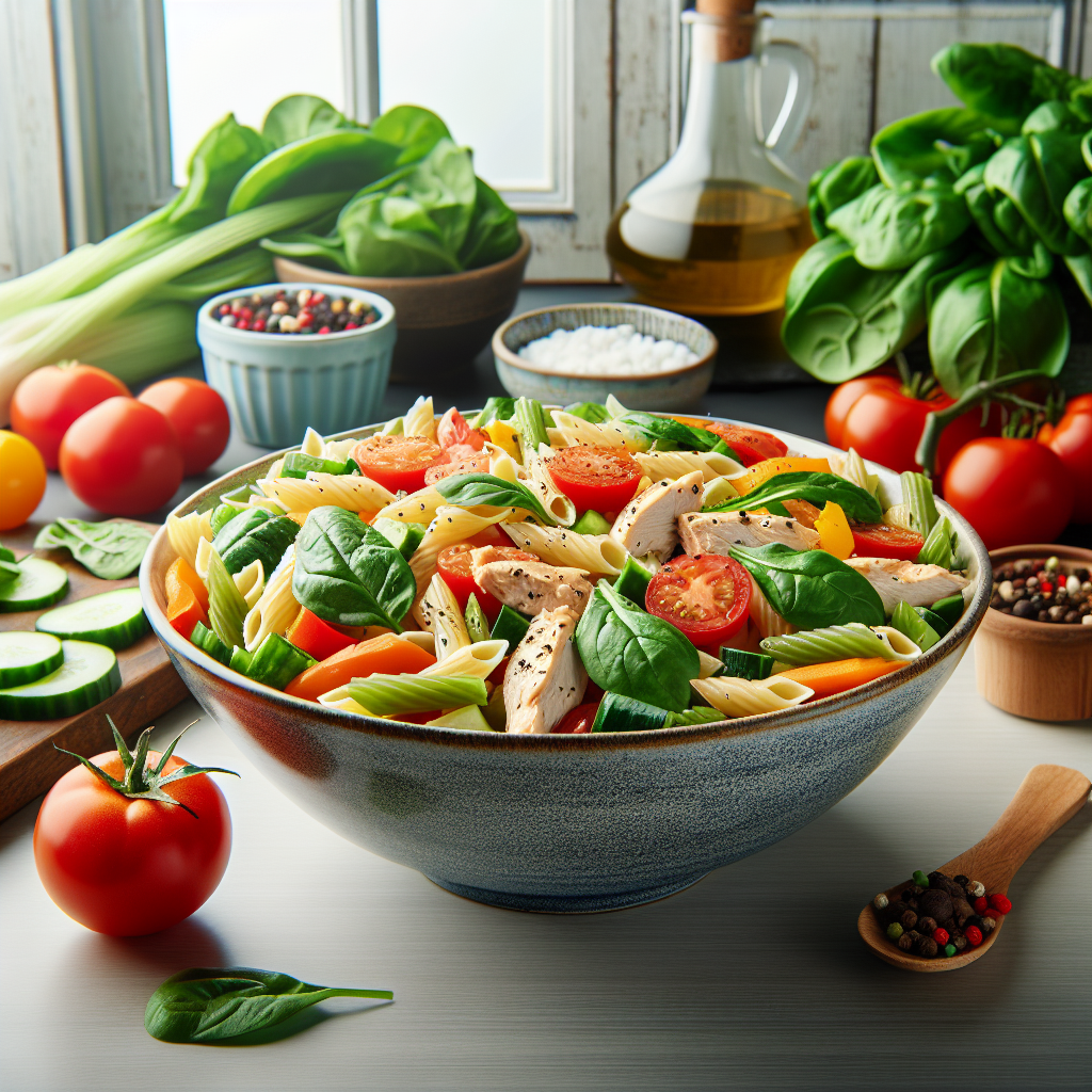 Easy Chicken Pasta Salad Recipe for Busy Parents