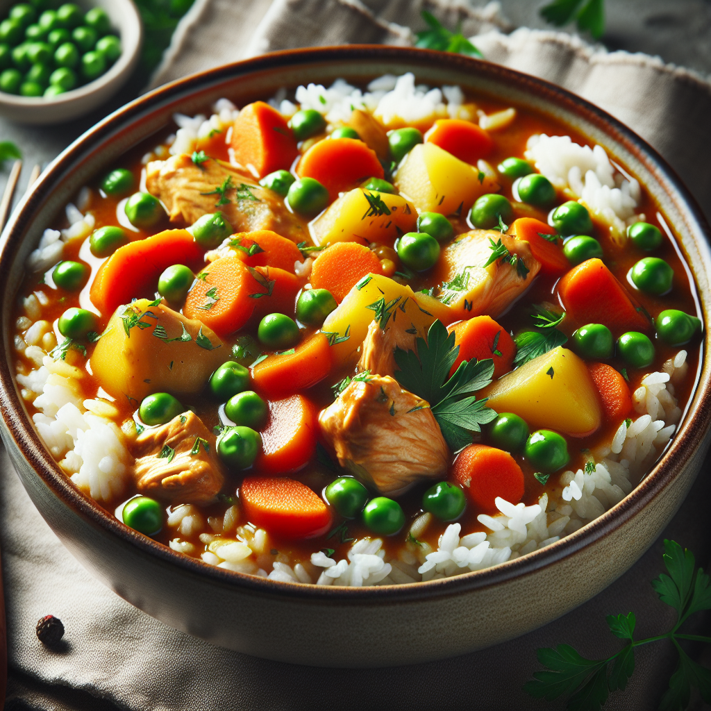 Hearty Chicken Stew Recipe: A Perfect Pair for Rice