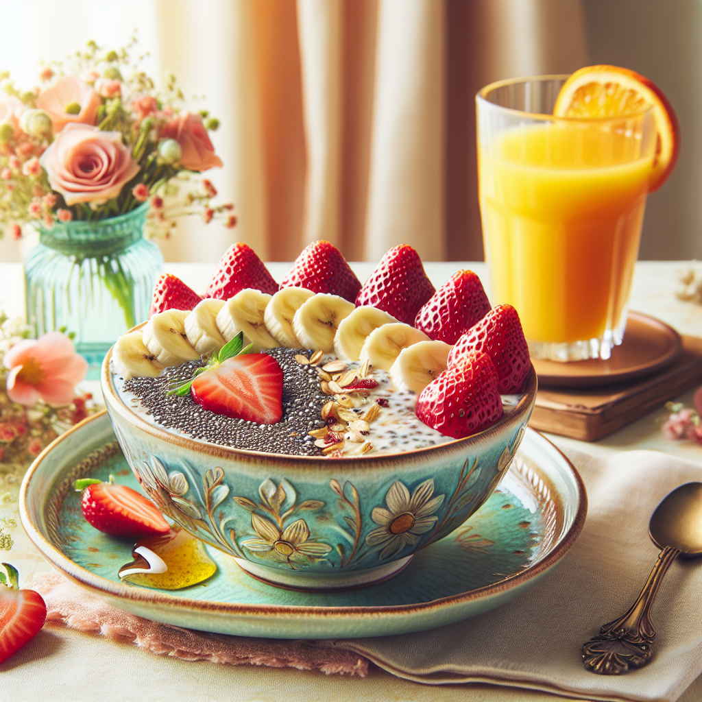 Transform Breakfast with This Protein-Packed Oat and Chia Seed Pudding