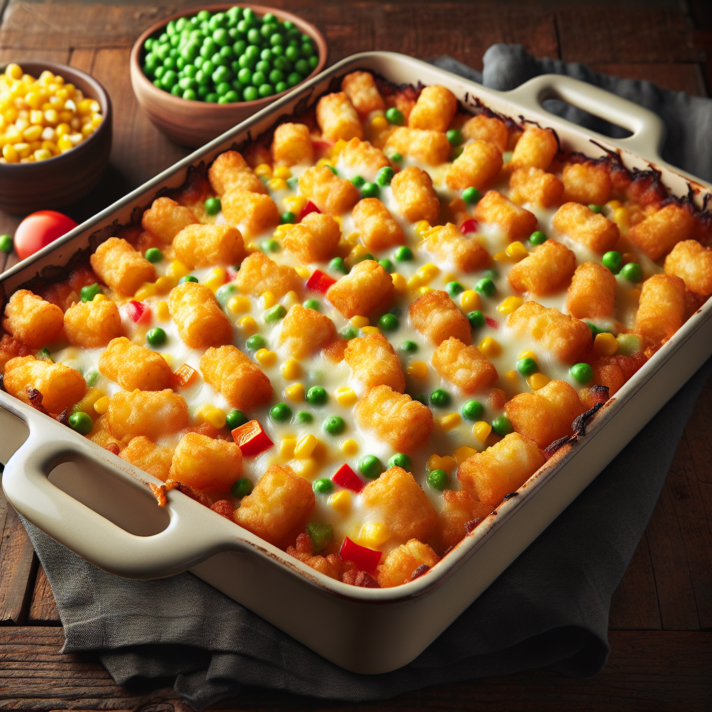 Ultimate Tater Tot Casserole: A Family-Friendly Classic with a Healthy Twist
