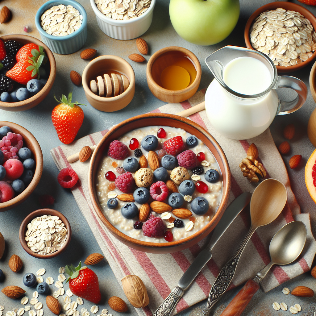 Wholesome Midnight Oatmeal: A Quick and Healthy Snack for Late-Night Studying